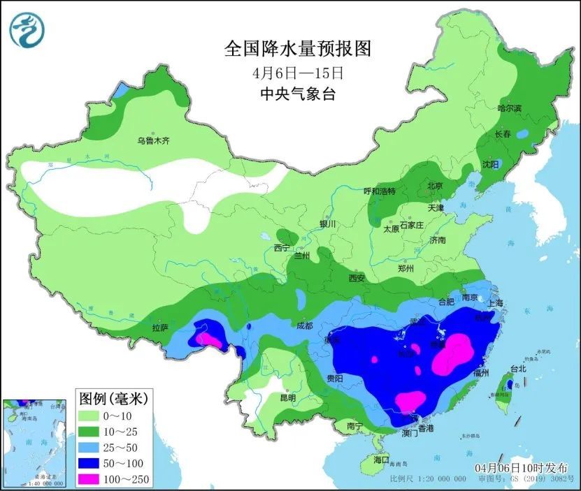 體育博彩:華南前汛期已開啓 未來10天這些地方降水衹多不少